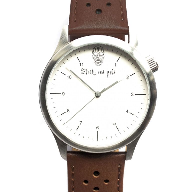 Black & Gold Cruz Del Sur watch