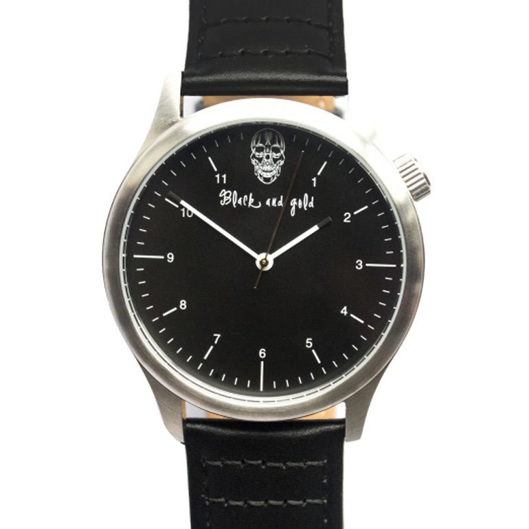 Black & Gold Cruz Del Sur watch
