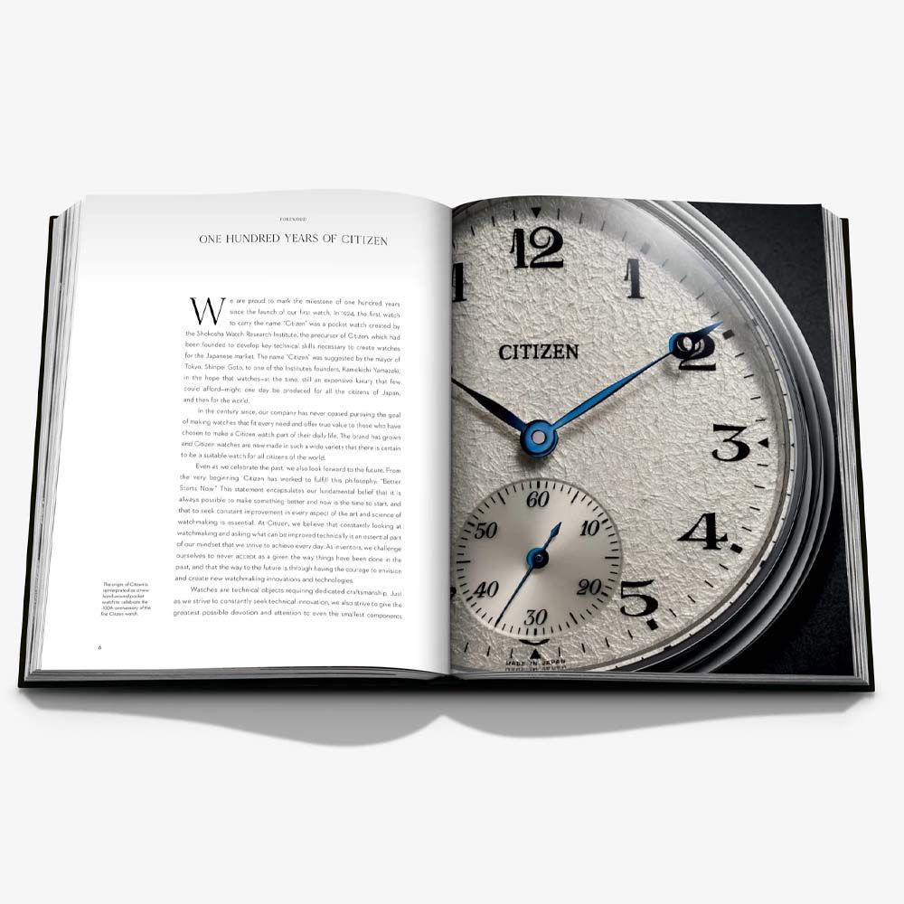 Assouline Citizen: The Essence Of Time Watch Coffee Table Book