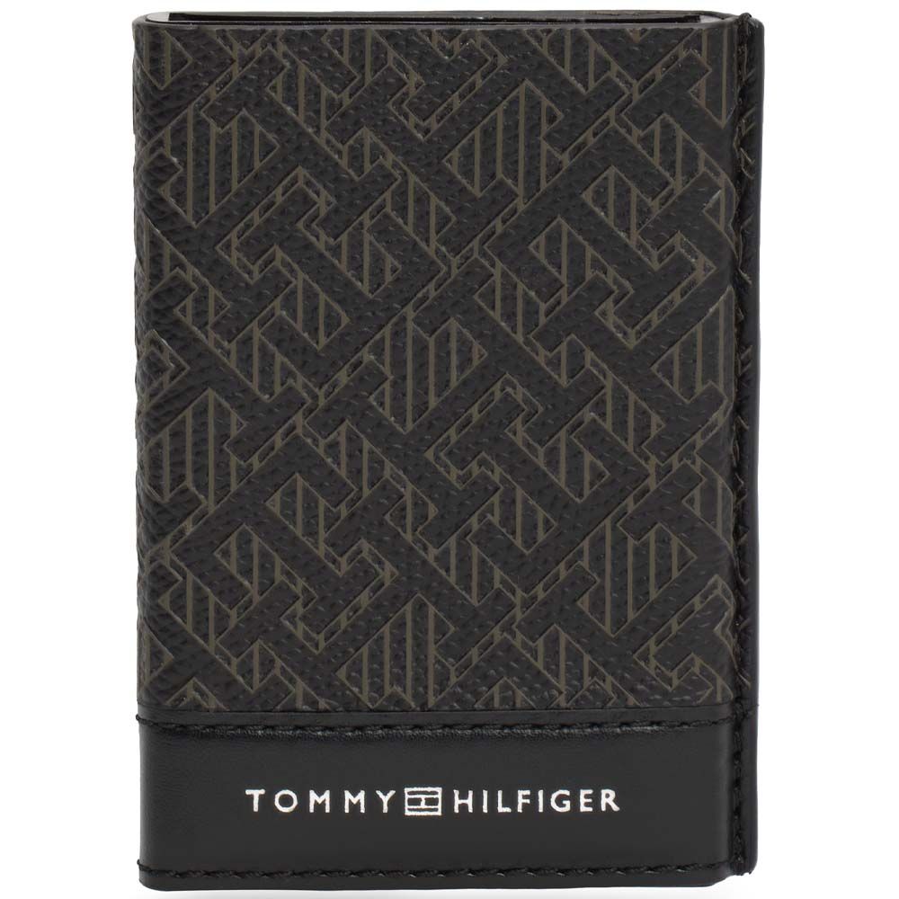 Tommy Hilfiger Monogram Metal Credit Card Holder