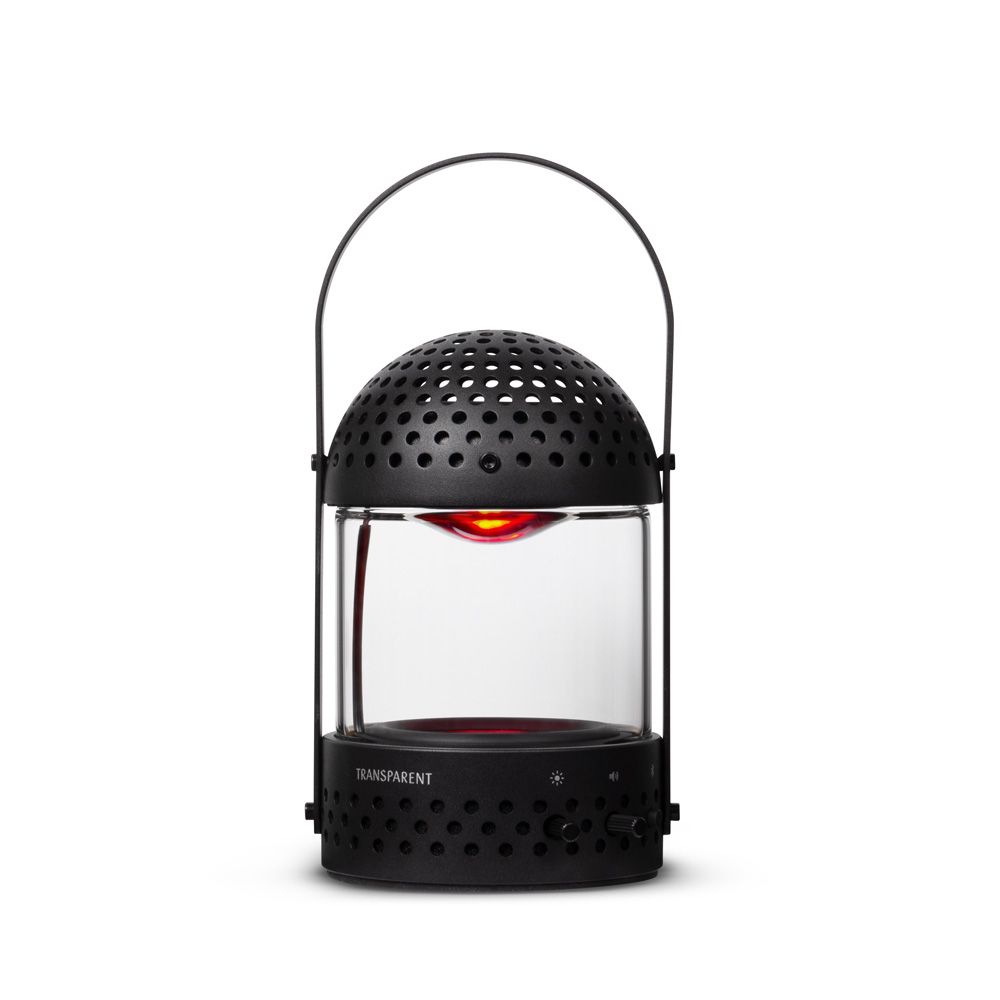 Sound Trasparent Transparent Light Bluetooth Sound Speaker - Black