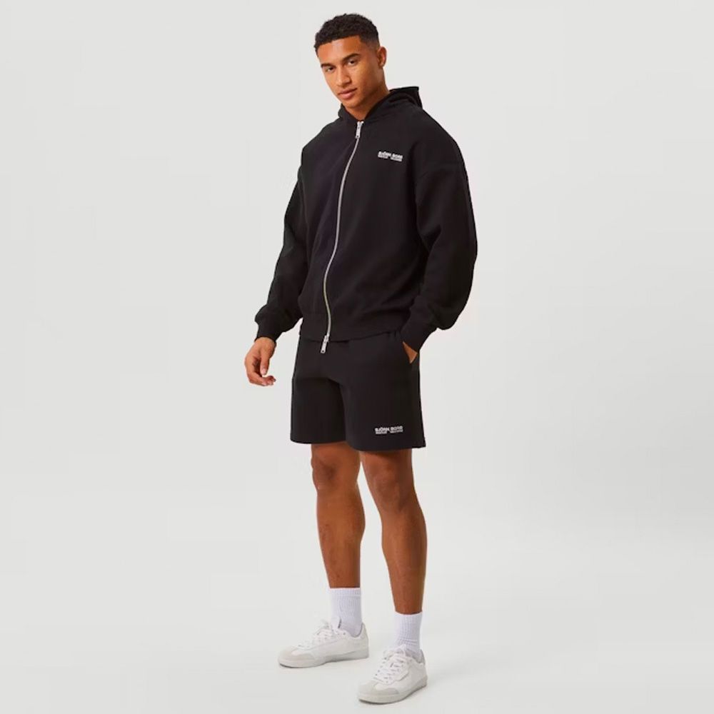 Björn Borg Borg Heavy Zip Hoodie - Black