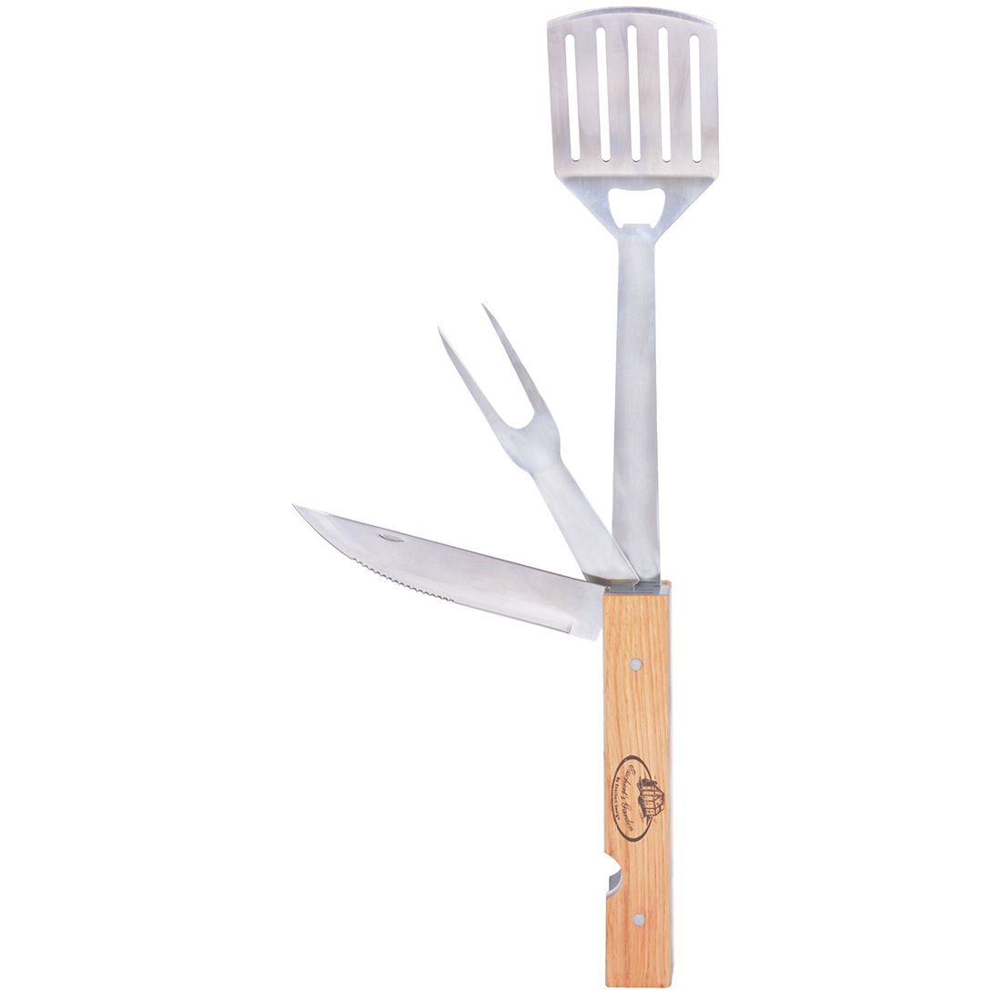 Esschert Design BBQ foldable tool set