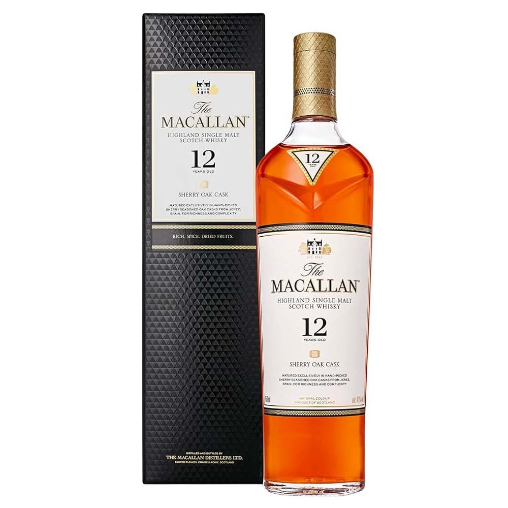 The Macallan Whisky 12 Years Sherry Oak Cask