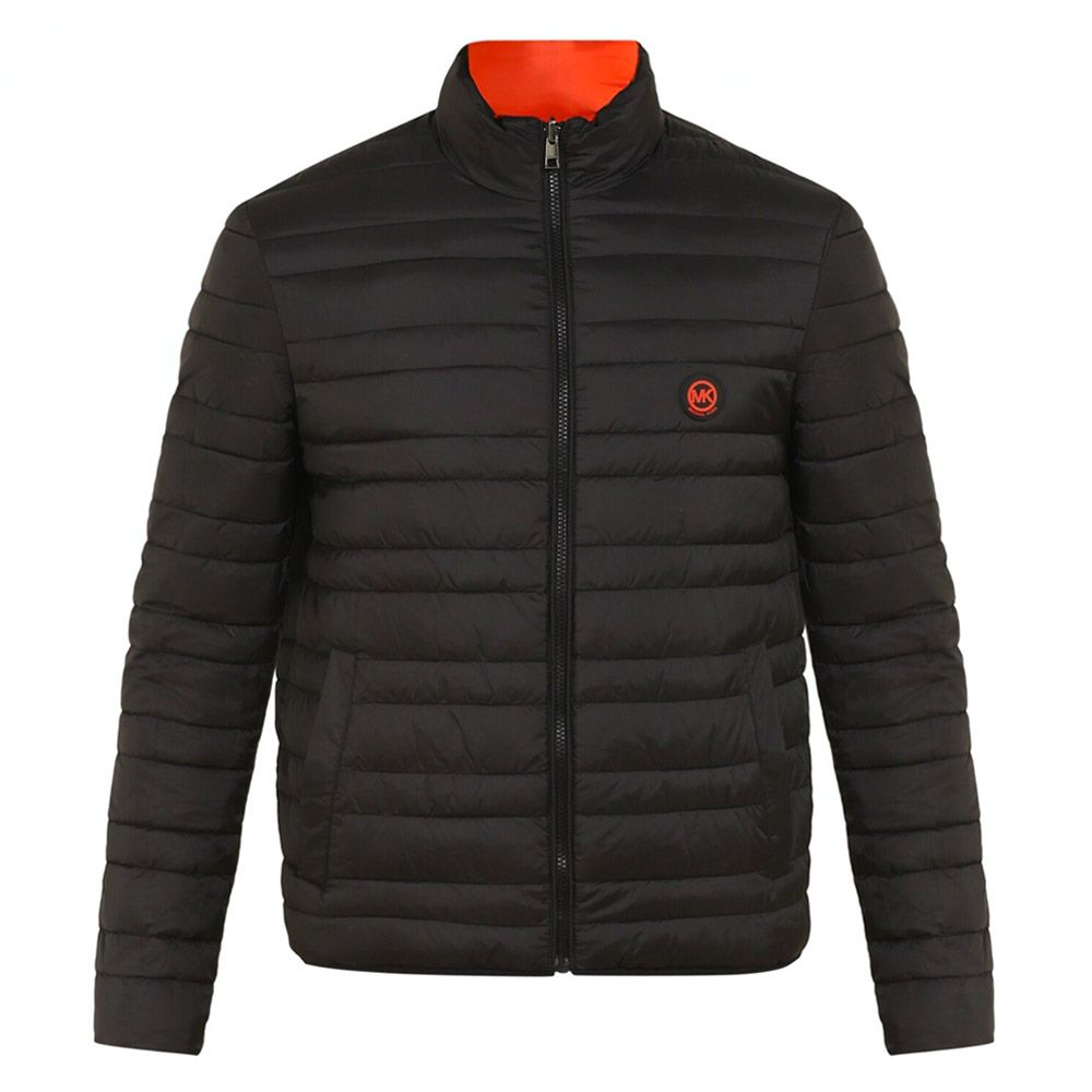 ジャケット・アウター MNMM PADDED REVERSIBLE JACKET / BLACK 3 Lacoste Men's Reversible Padded Jacket, Navy Blue / Dark