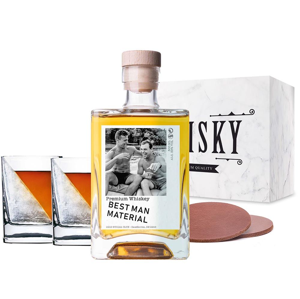 Etichetta Adesiva Personalizzata Per Whisky Buchanan, Regalo Di