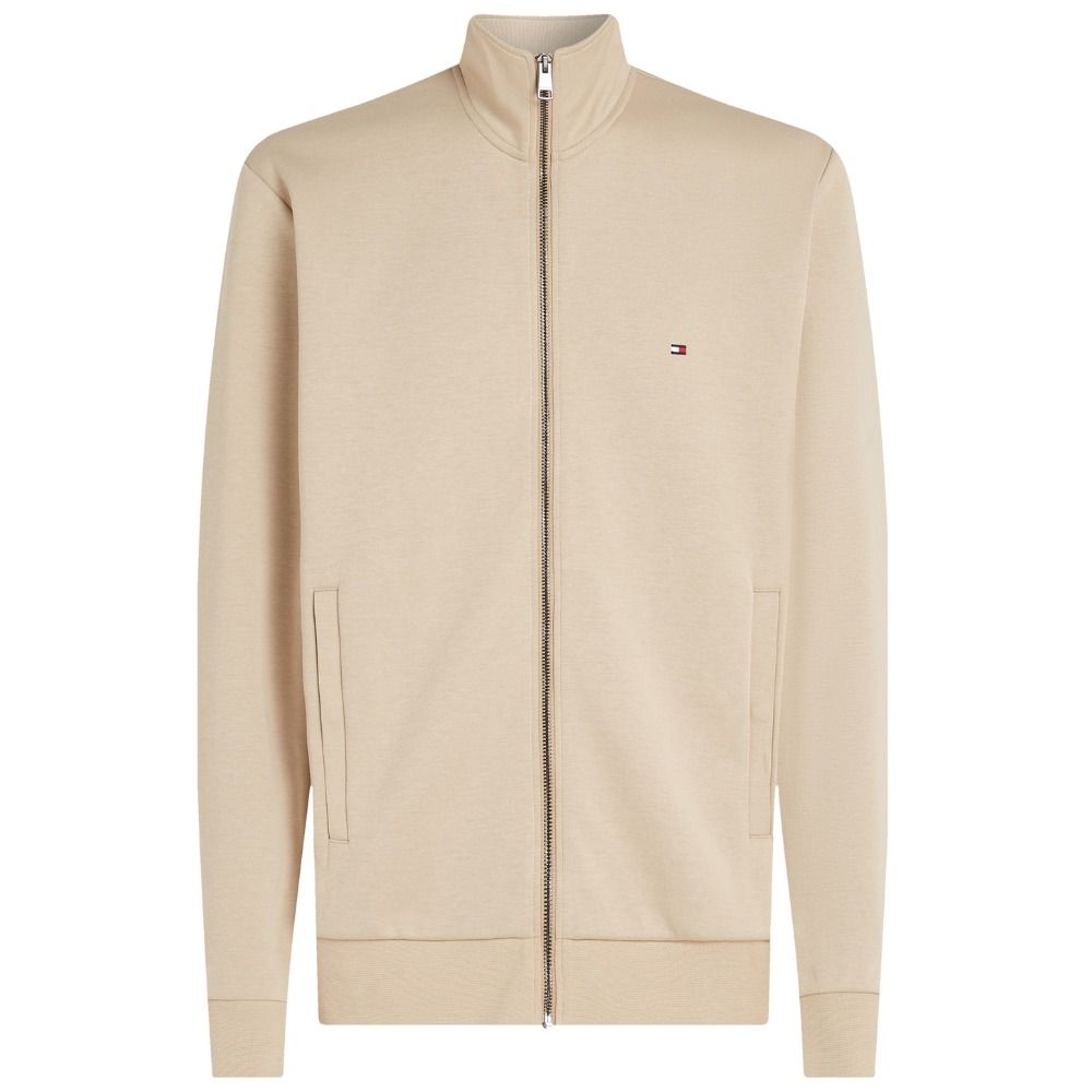 Tommy Hilfiger Zip-Through Cardigan Beige