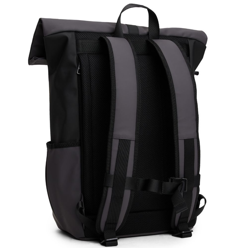 Tommy Hilfiger Rolltop Backpack - Charcoal Grey display picture 2