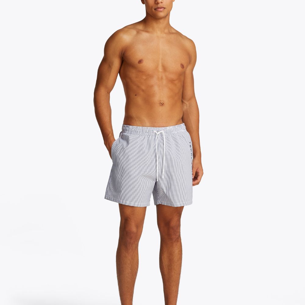 Tommy Hilfiger Swim Shorts Striped Navy - Main Image