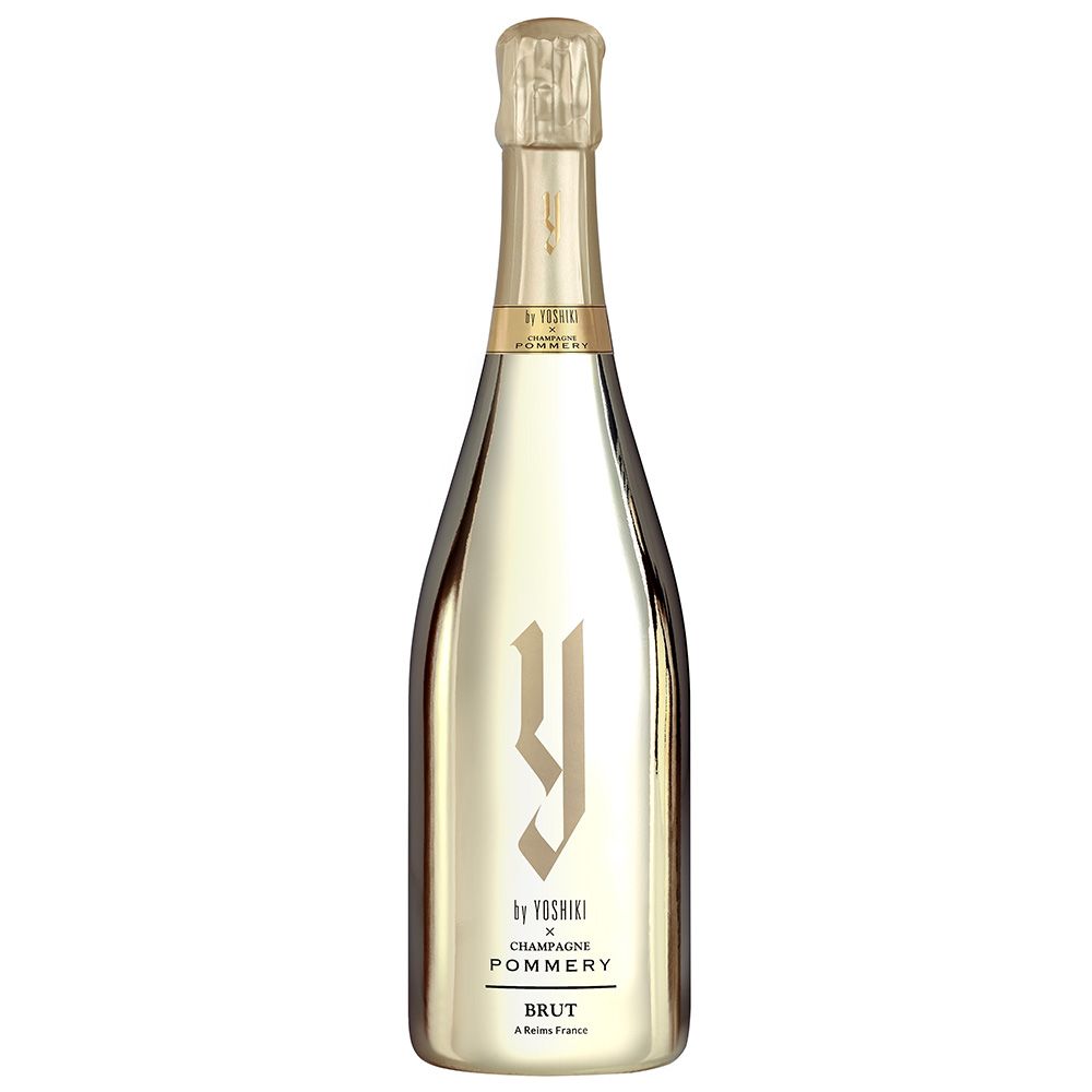 【箱入り紙袋付き】Y by Yoshiki x Vranken- Pommery Y By Yoshiki Champagne Pommery Gold Giftbox