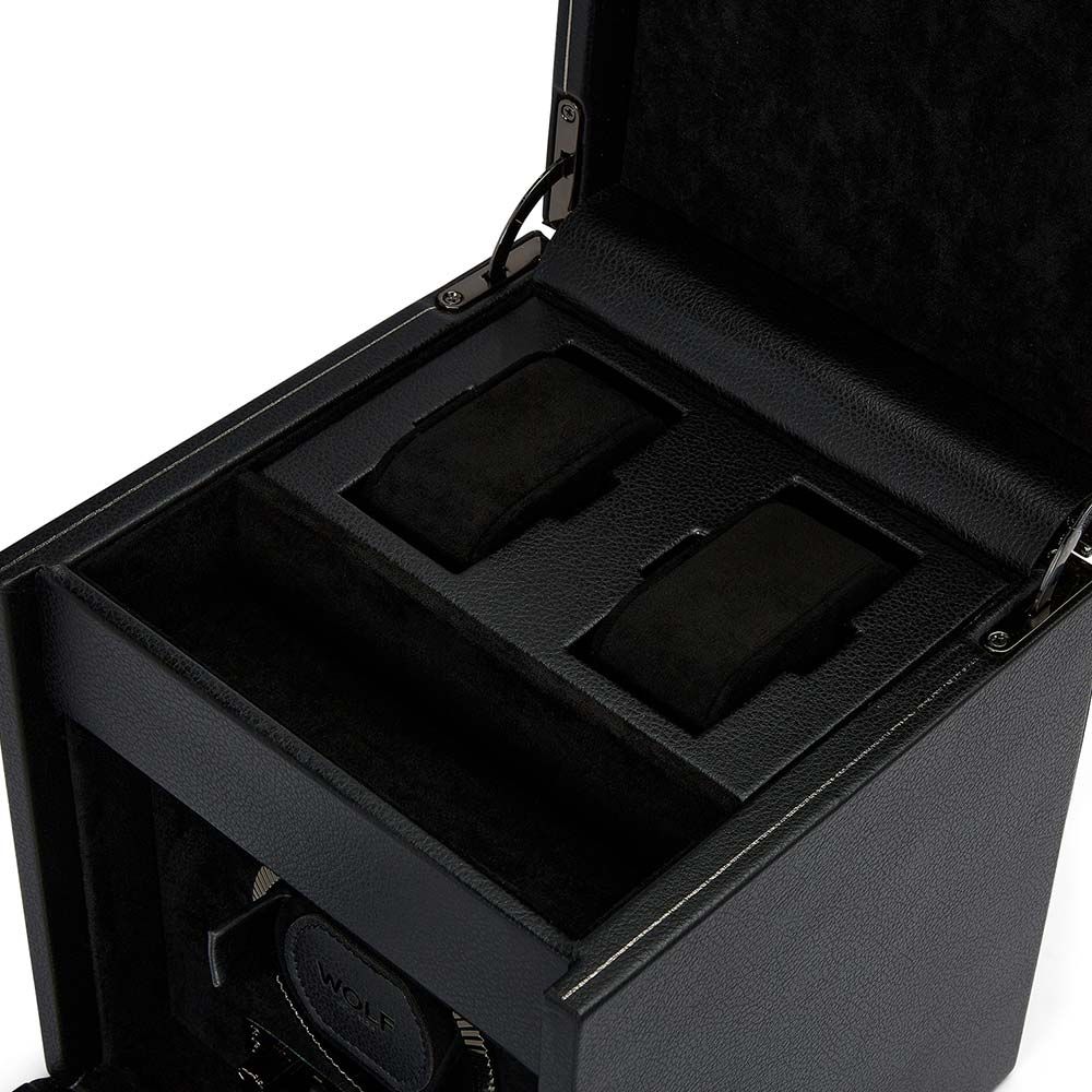 Rotore Wolf Cub Doppio Orologio Nero 26cm 461203 :: Orologeria e