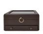 WOLF Earth Watch Stand Box - Coffee