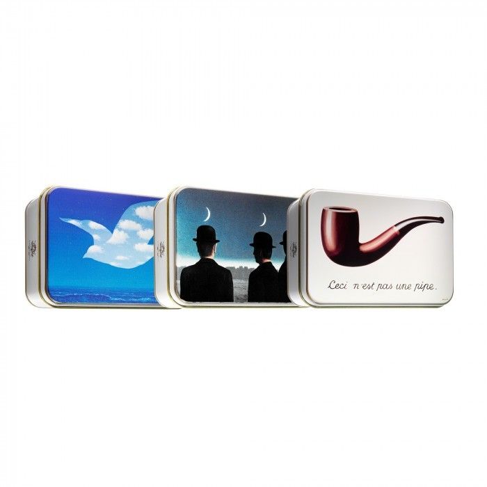Jules Destrooper Trio Magritte Box butter crisps