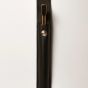 Aurezzi Saffiano Leather Case Flap & Soft Toothbrush - Black