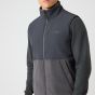 Björn Borg Borg Fleece Hybrid Vest - Asphalt Grey