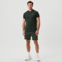 Björn Borg Ace Performance Polo mit Reißverschluss - Grün