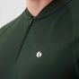 Björn Borg Ace Performance Polo mit Reißverschluss - Grün