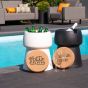 Bubalou Champ Stool Cooler Black/Cork