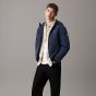Calvin Klein Nylon Hooded Jacket - Dark Blue