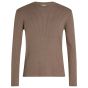 Calvin Klein Ribbed Pullover - Brown