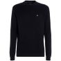 Calvin Klein Ribbed Pullover With Logo - Black