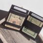 Garzini Essenziale Nappa Magic Wallet Raven Black