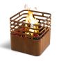 Höfats Cesto da fuoco a cubo - Ruggine