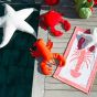 MX Home Crab Cushion - Red