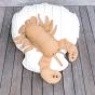 MX Home Lobster Cushion - Beige
