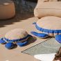 MX Home Turtle Cushion - Beige & Blue