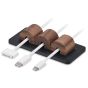 Oakywood Magnetic Cable Holder - Walnut