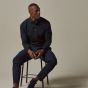 Profuomo Luxury Basic Polo Longsleeve - Navy