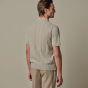 Profuomo Aero Ease Striped Polo - Beige