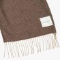 Profuomo Lambswool Scarf - Brown