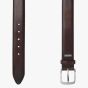 Profuomo Seitlich polierter Gürtel - Braun