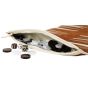 travel roll-up backgammon set