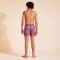 Vilebrequin Swim Shorts Turtles Sequins - Red