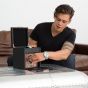 WOLF Axis Single Watch Winder Met Opslag - Koper