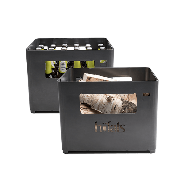 Höfats Beer Box beverage crate, fire basket