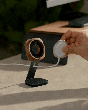 NOOE Monocle Magsafe Smartphone Holder - Walnut