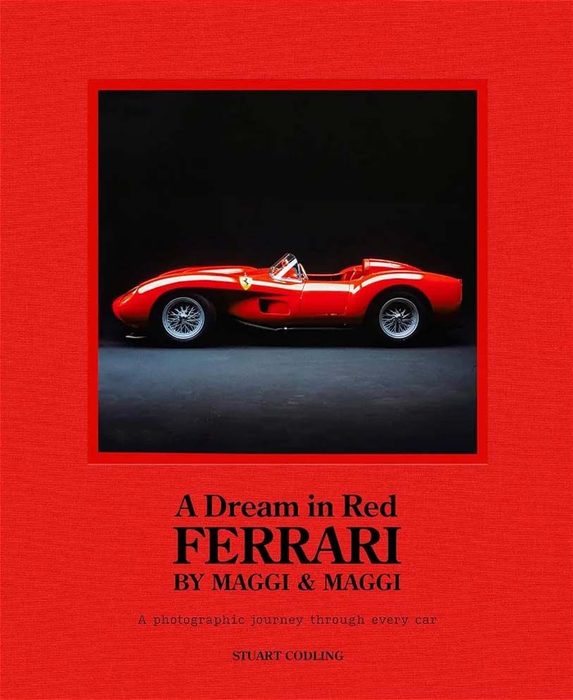 A Dream in a red Ferrari