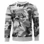 Black & Gold Militardos Army & Grey sweater 