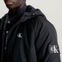 Calvin Klein Padded Jacket With Hood - Black