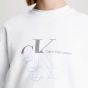 Calvin Klein Monogram Logo Sweatshirt - White