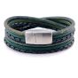 Steel & Barnett Bonacci bracelet - dark green