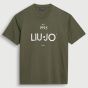 Liu Jo T-shirt - Militärgrün