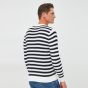 Liu Jo Striped Woolen Pullover - Off White & Navy