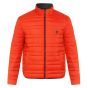 Michael Kors Reversible Quilted Puffer Jacket - Black/Orange