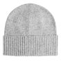 Profuomo Wool-Cashmere Knitted Beanie - Grey