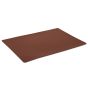Dutchdeluxes leather placemat brown